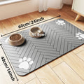 Pet Feeding Mat - Absorbent, Waterproof, Quick Dry