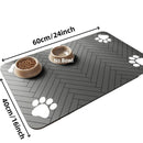 Pet Feeding Mat - Absorbent, Waterproof, Quick Dry
