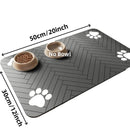 Pet Feeding Mat - Absorbent, Waterproof, Quick Dry