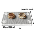 Pet Feeding Mat - Absorbent, Waterproof, Quick Dry